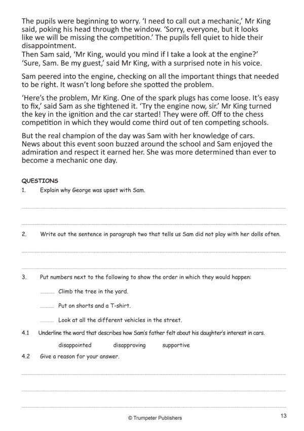 Comprehension… and other skills Workbook 6 - Image 4